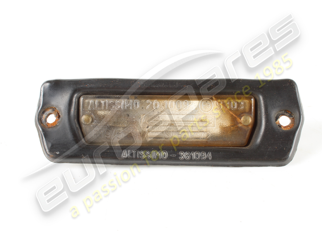 LUCE TARGA USATA Ferrari . NUMERO PARTE 186180 (1)
