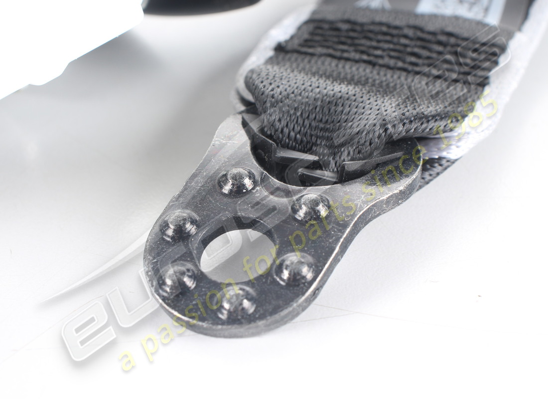 NEW PORSCHE 3-POINT BELT BLACK/SILVER. PART NUMBER 97080303502OG5 (7) new porsche 3-point belt black/silver. part number 97080303502og5 (7)