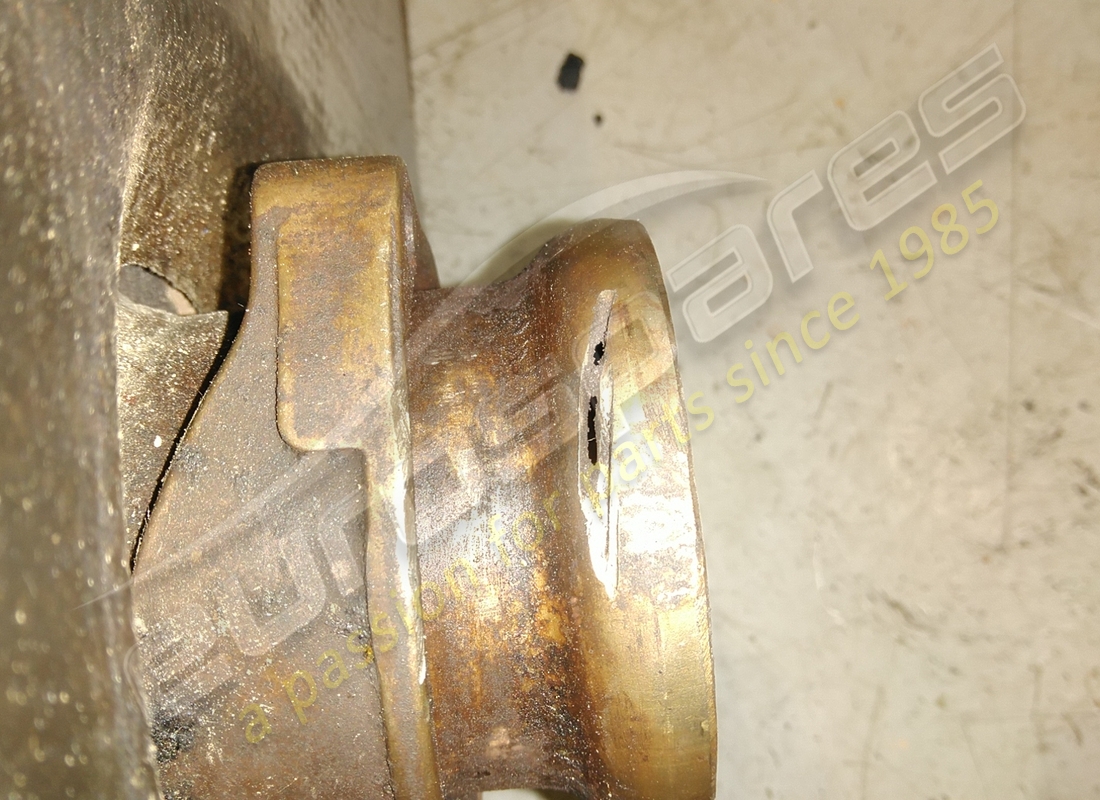 tubo di scarico silenziatore posteriore dx ferrari danneggiato. numero parte 156347 (3)
