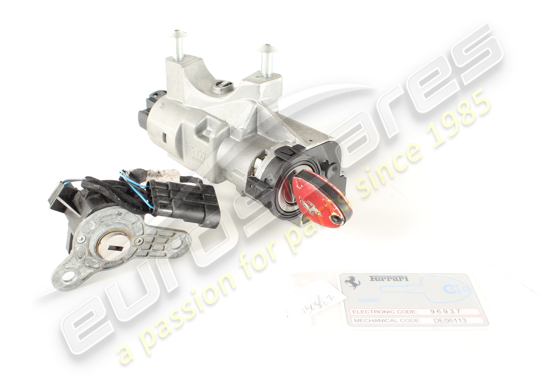 SET Ferrari SERRATURE USATE COMPLETO DI STE . NUMERO PARTE 254409 (1)