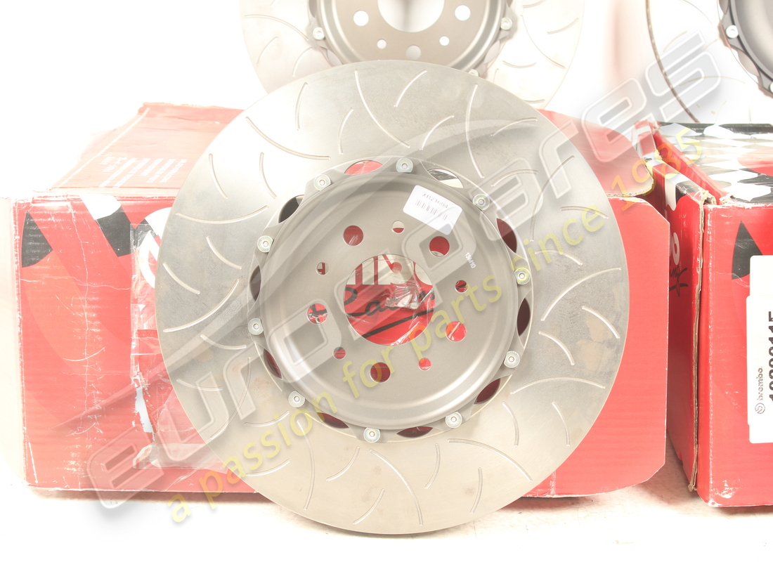 nuovo eurospares set dischi freno anteriori e posteriori in acciaio. numero parte eap1490231 (2)