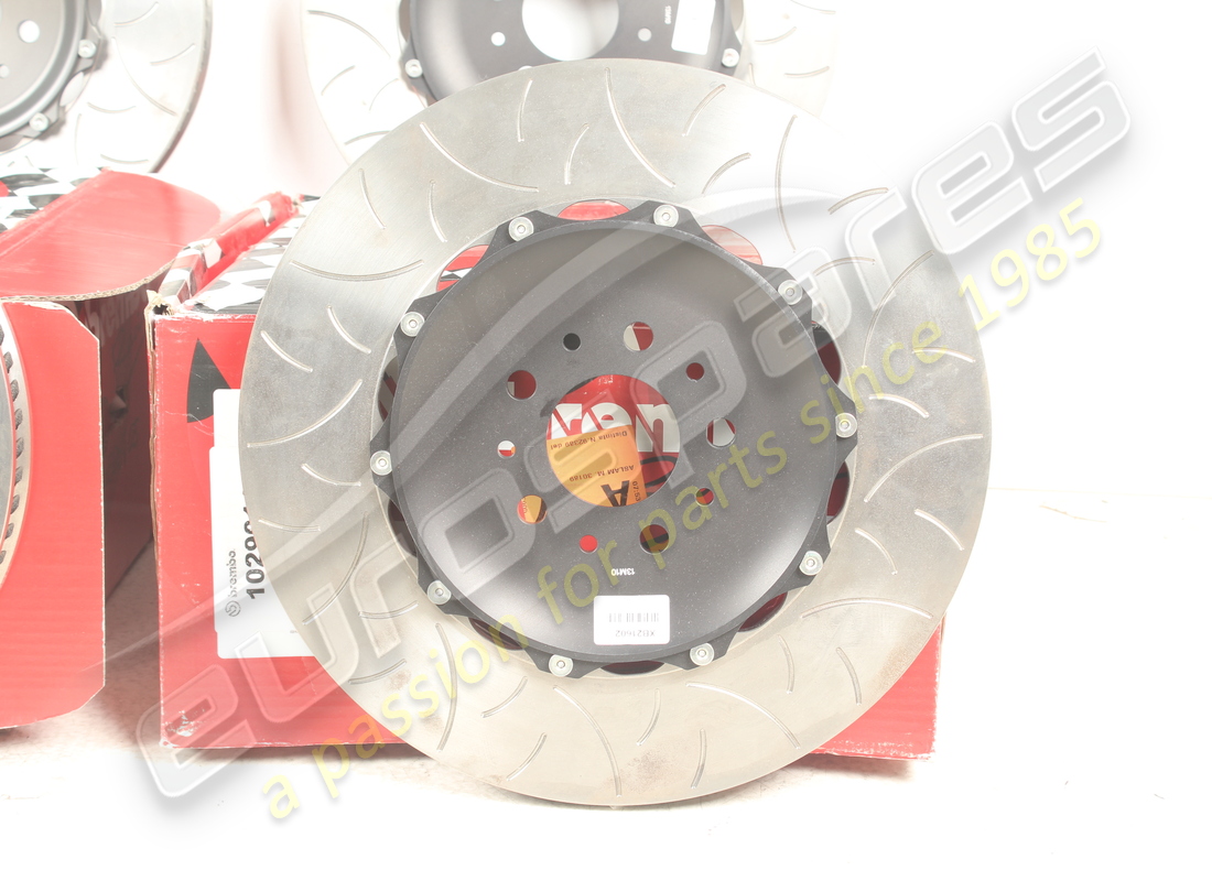 nuovo eurospares set dischi freno anteriori e posteriori in acciaio. numero parte eap1490231 (3)