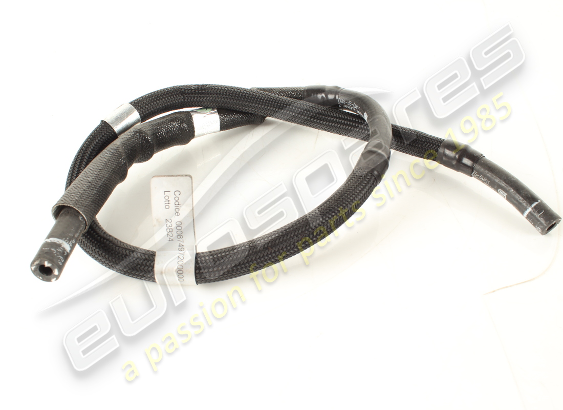 tubo in gomma completo sx usato ferrari per sen. numero parte 874972 (1)