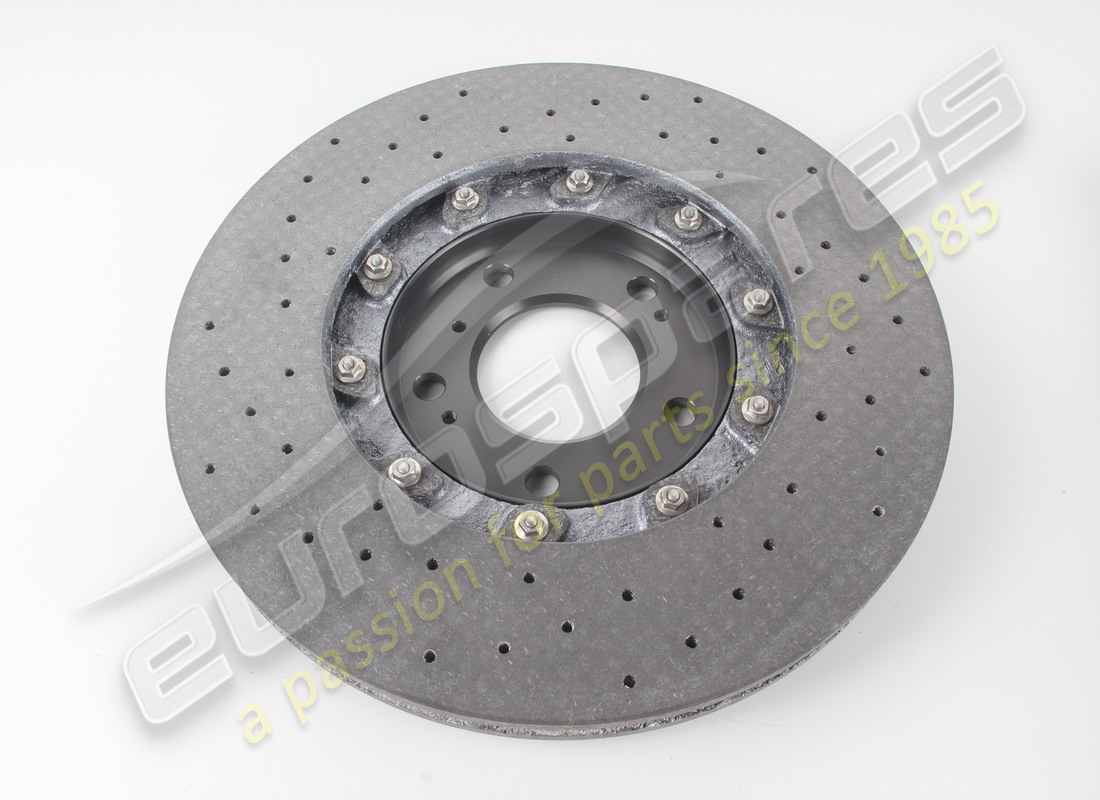 nuovo lamborghini disco freno in ceramica (ventilato), 370 x 30. numero parte 4m0615602h (2)