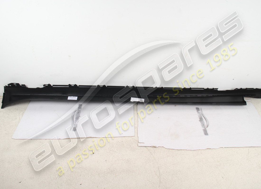 nuovo porsche rifinitura side member nero opaco. numero parte 9j1854886bok1 (5)