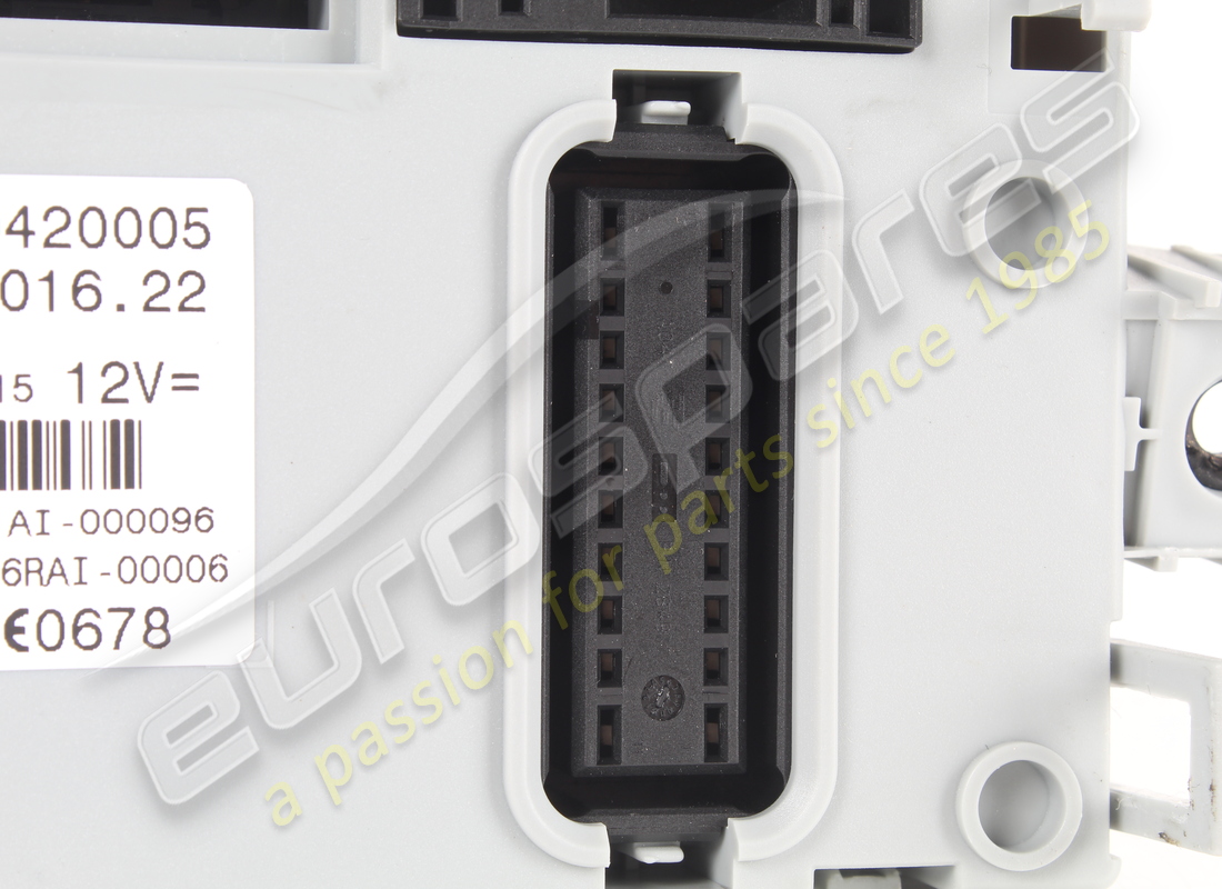nodo body computer usato ferrari. numero parte 294554 (3)