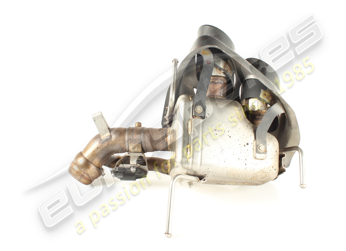 silenziatore di scarico completo sx usato ferrari. numero parte 870458 (5)