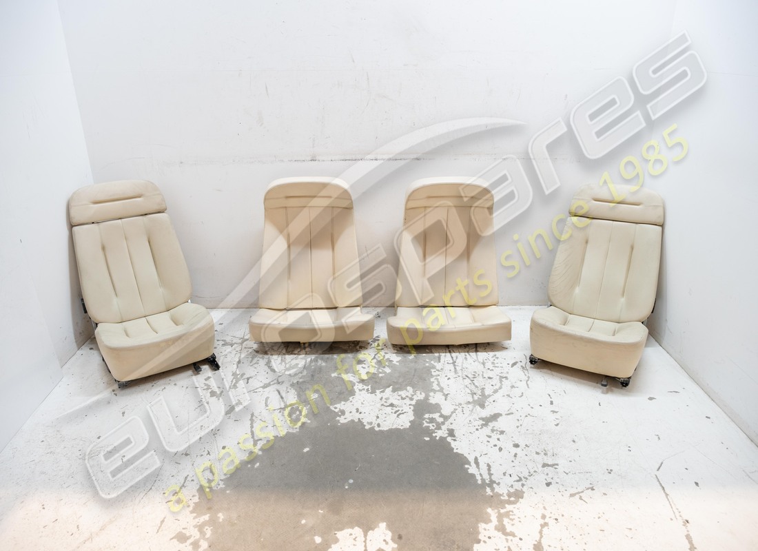 USED EUROSPARES FRONT & REAR SEAT SET. PART NUMBER EAP1727846 (1) used eurospares front & rear seat set. part number eap1727846 (1)