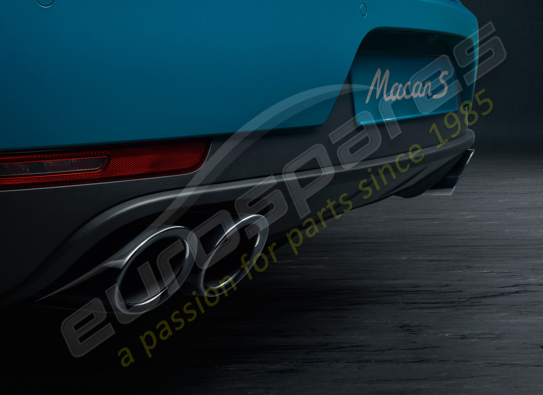 nuovo porsche sistema di scarico sportivo. numero parte 95b044210a (1)