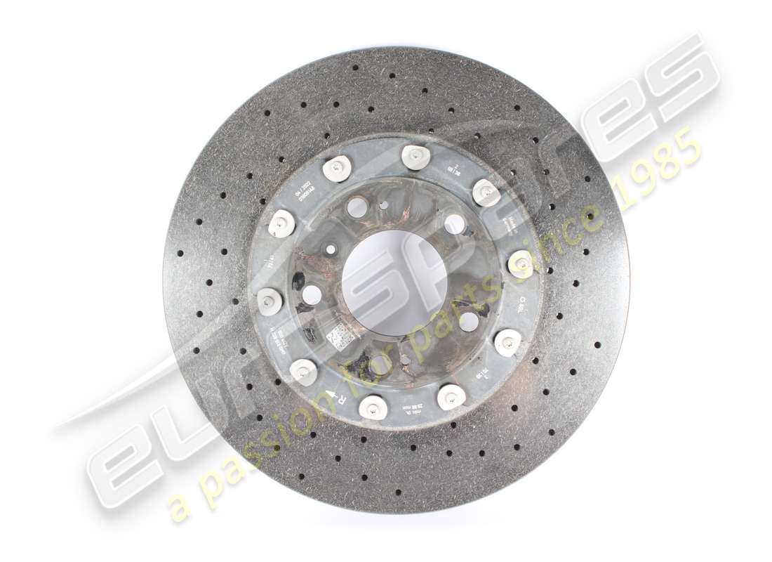 usato lamborghini disco freno in ceramica (ventilato), 370 x 30 codice articolo 4m0615602h
