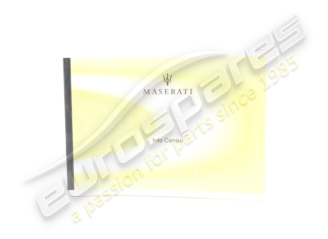 nuovo maserati centro info prenota sp/cp,ita. numero parte 67817600 (1)