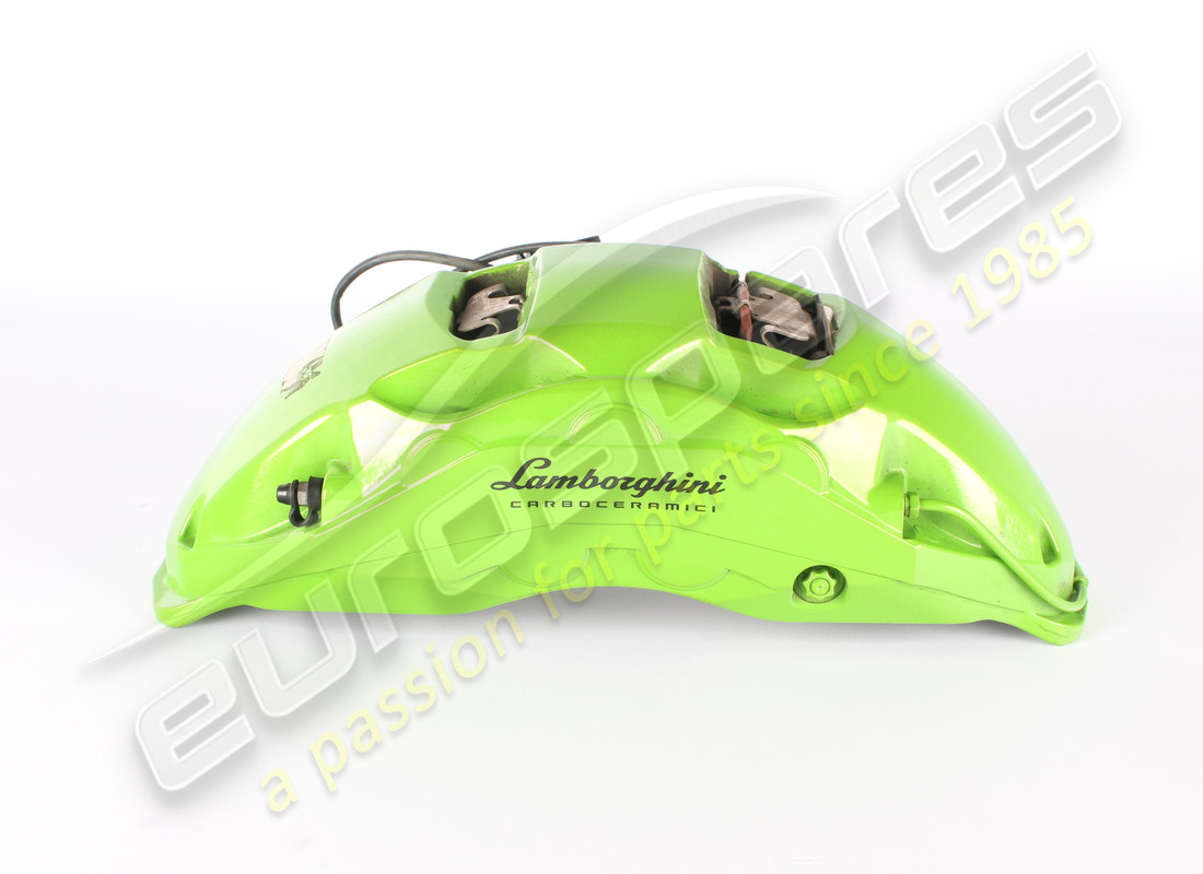 usata lamborghini pinza freno 21 ceramica 10k. numero parte 4m0615105kp (1)