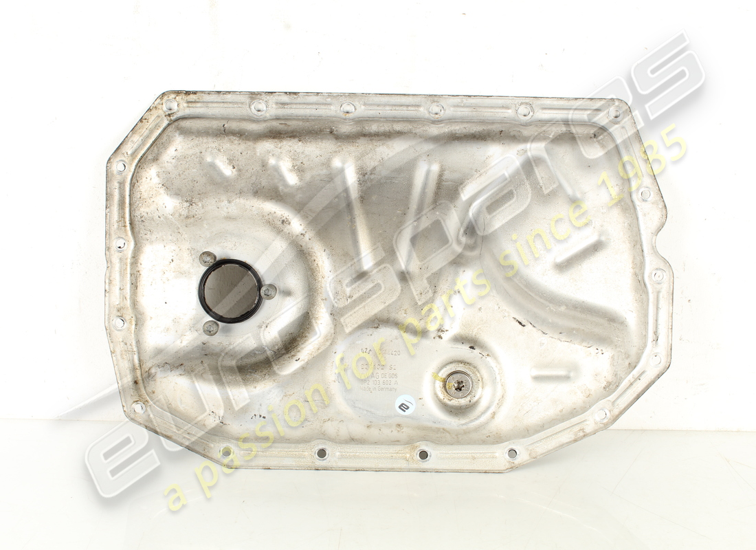 COPPA DELL'OLIO USATA LAMBORGHINI CON APERTURA PER. NUMERO PARTE 0P2103602A (2) coppa dell'olio usata lamborghini con apertura per. numero parte 0p2103602a (2)