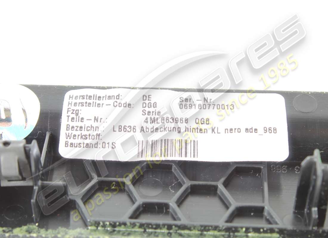 copertura lamborghini usata. numero parte 4ml863968qg8 (2)