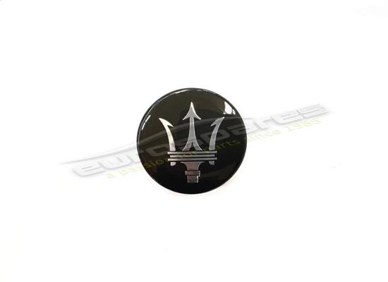 nuovo maserati stemma ruota (60mm faccia) codice articolo 670123128