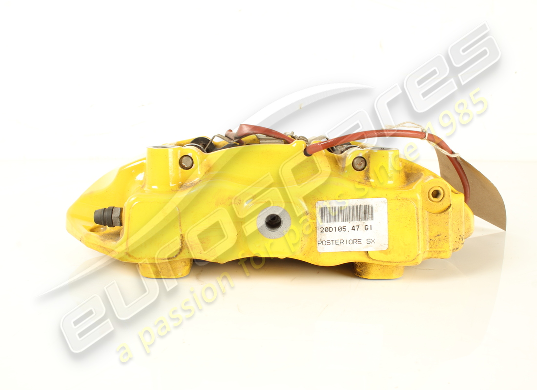 pinza posteriore sx usata ferrari con pastiglie. numero parte 829886 (2)