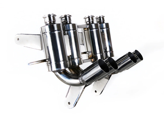 nuovo quicksilver mclaren f1 1994-98 sistema sportivo in titanio numero parte ml002t