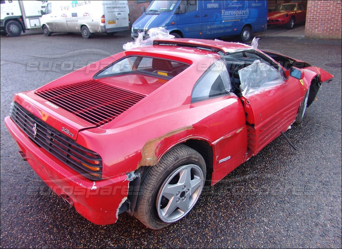 ferrari 348 (2.7 motronic) with 31,613 miles, being prepared for dismantling #6
