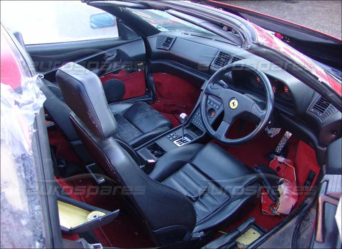 ferrari 348 (2.7 motronic) with 31,613 miles, being prepared for dismantling #2