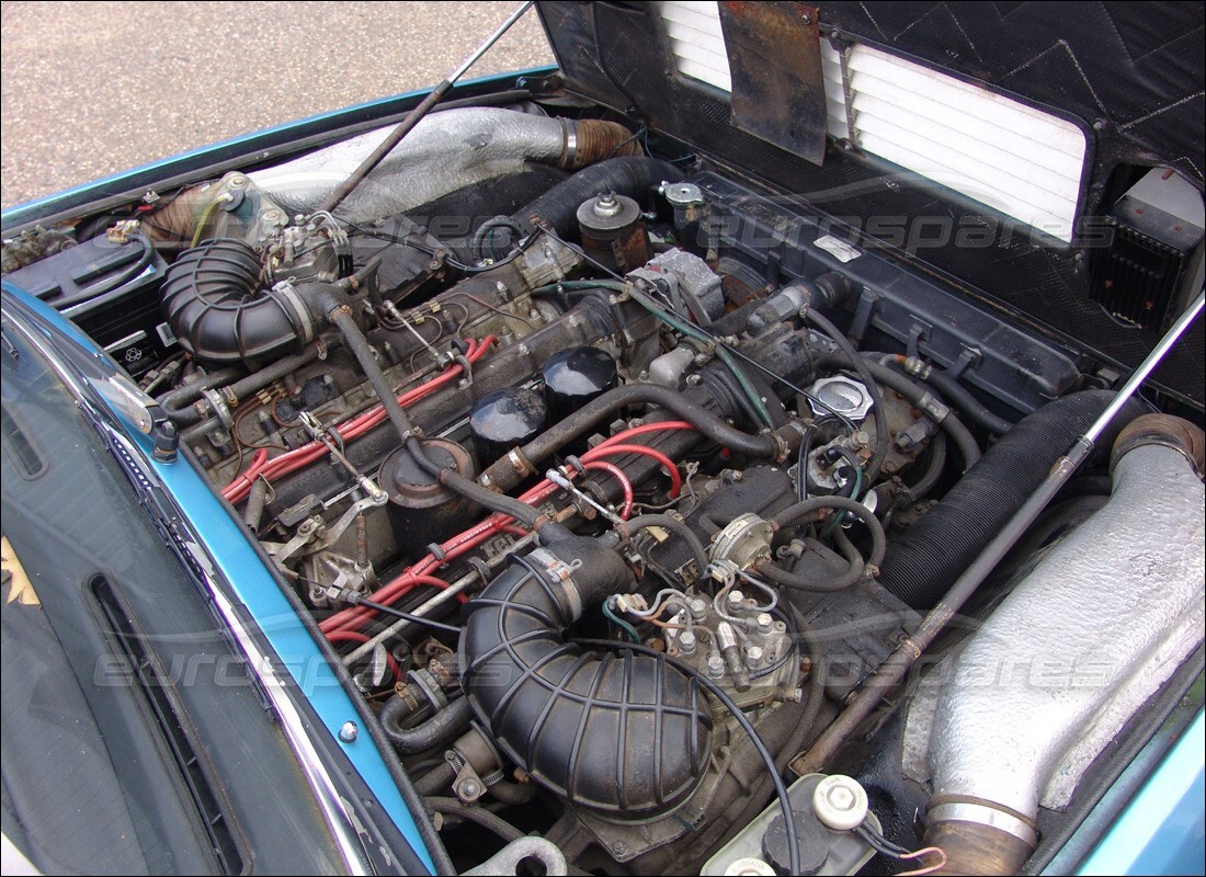 ferrari 400i (1983 mechanical) con 34,048 miles, in preparazione per lo smantellamento di #2