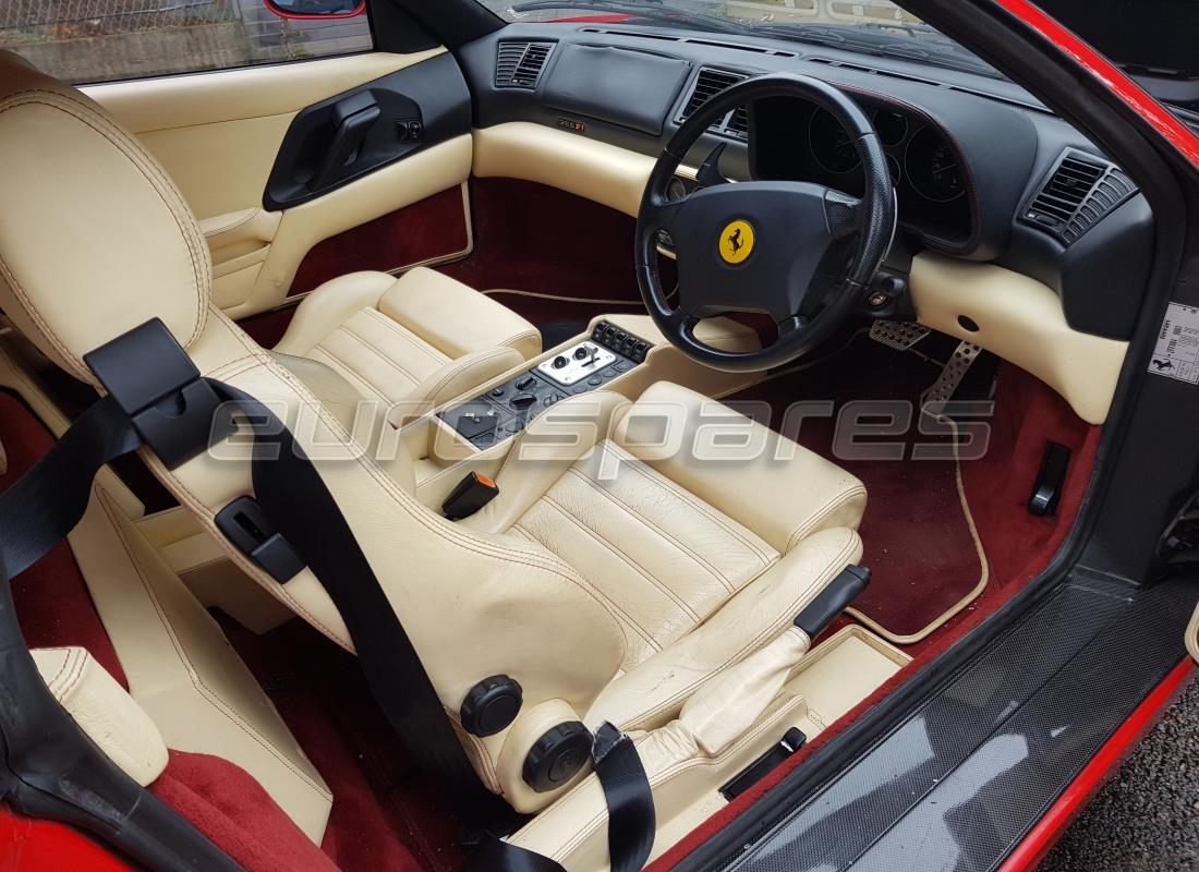ferrari 355 (5.2 motronic) con 43,619 miles, in preparazione per lo smantellamento di #9