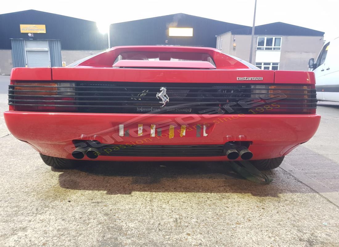 ferrari testarossa (1987) con 33,436 chilometri, in preparazione per lo smantellamento #4
