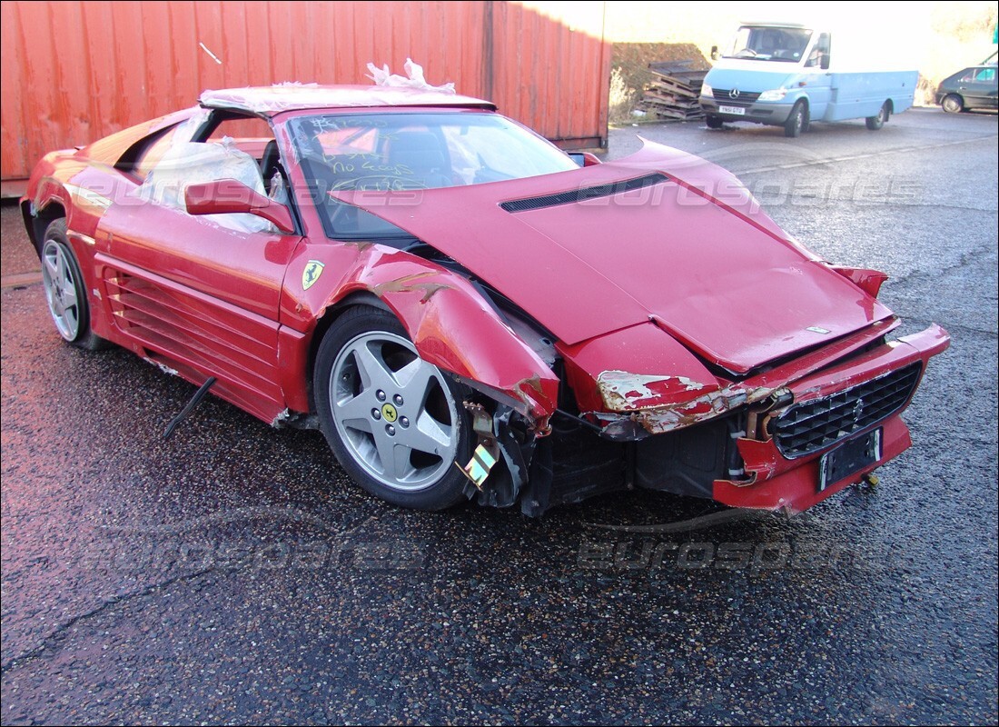 ferrari 348 (2.7 motronic) con 31,613 miles, in preparazione per lo smantellamento di #10