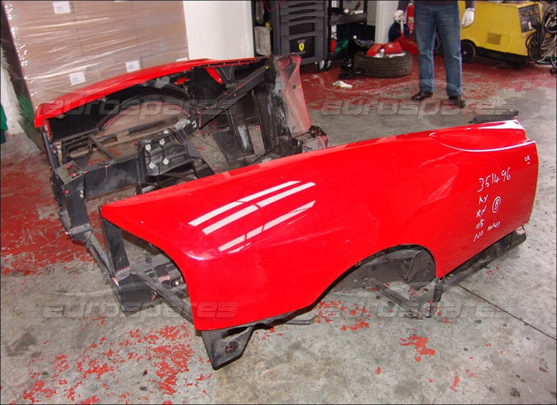 ferrari 360 spider con 4,000 miles, in preparazione per lo smantellamento di #3
