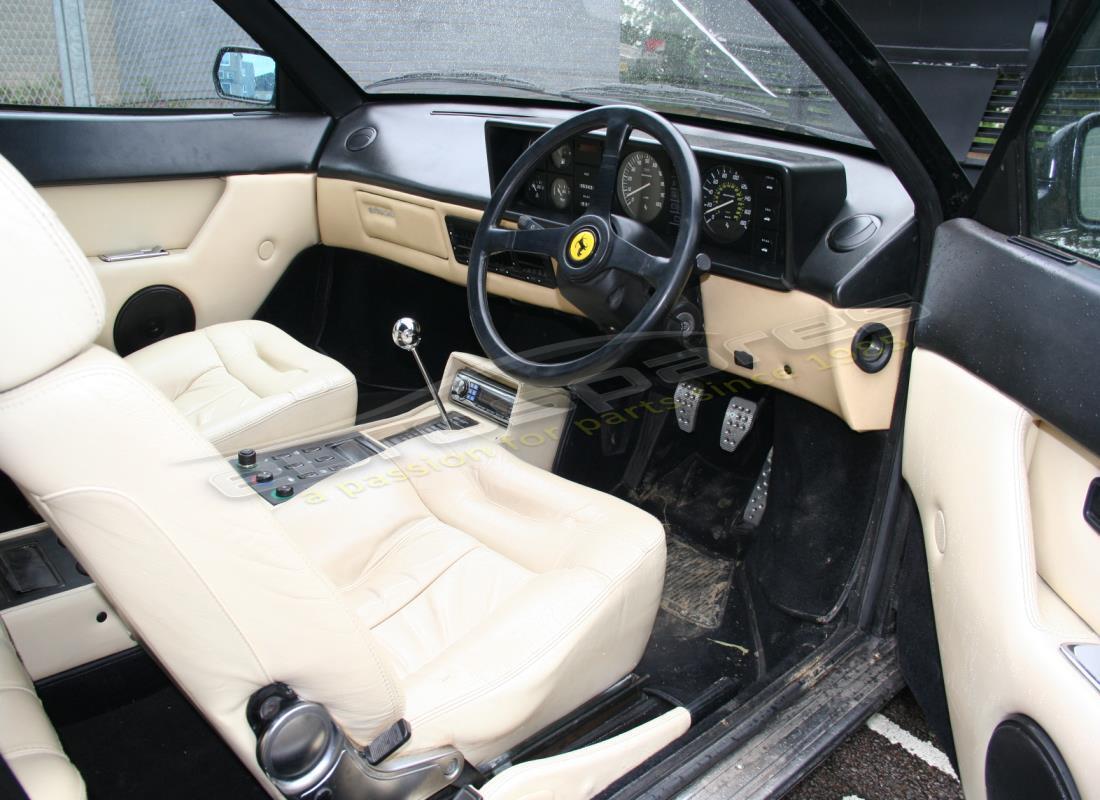 ferrari mondial 3.0 qv (1984) con 53,437 miles, in preparazione per lo smantellamento di #10