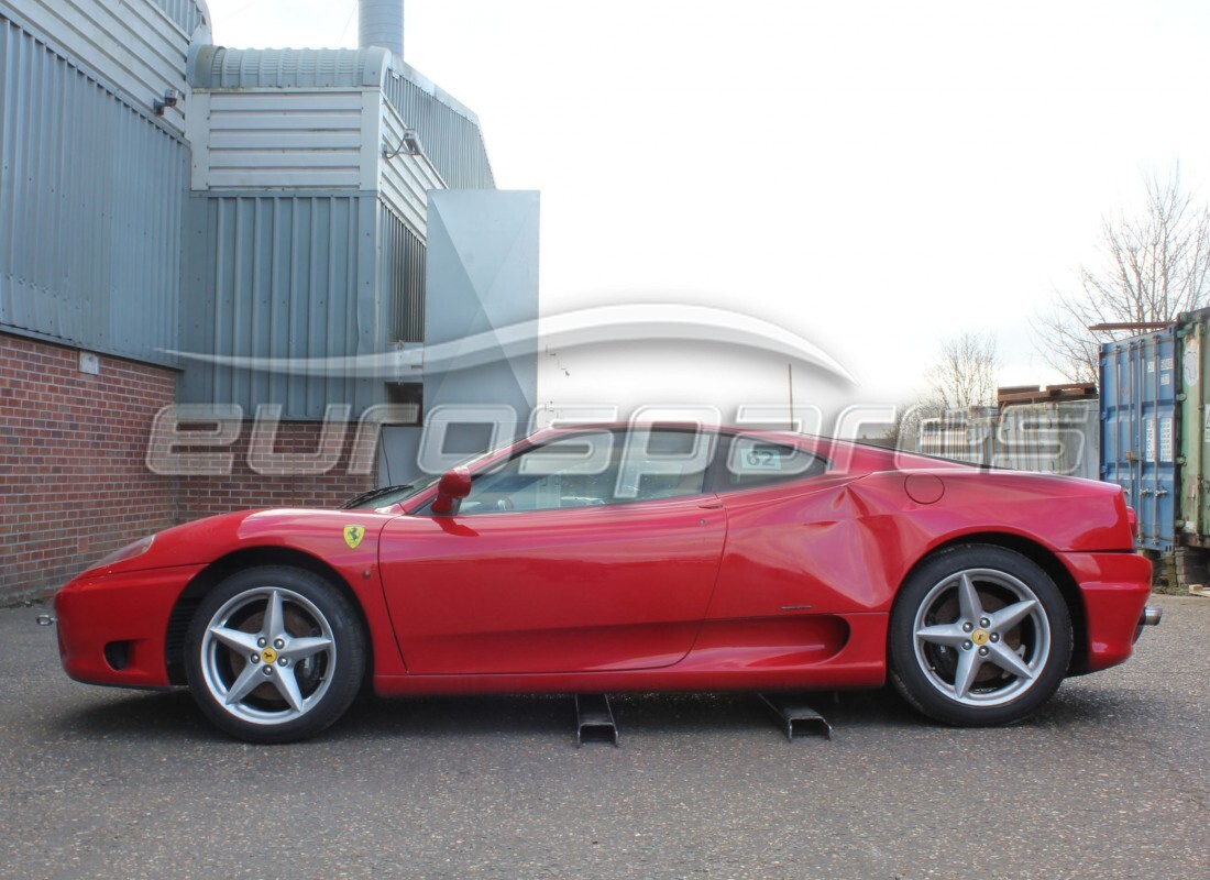 ferrari 360 modena con 39,154 miles, in preparazione per lo smantellamento di #4