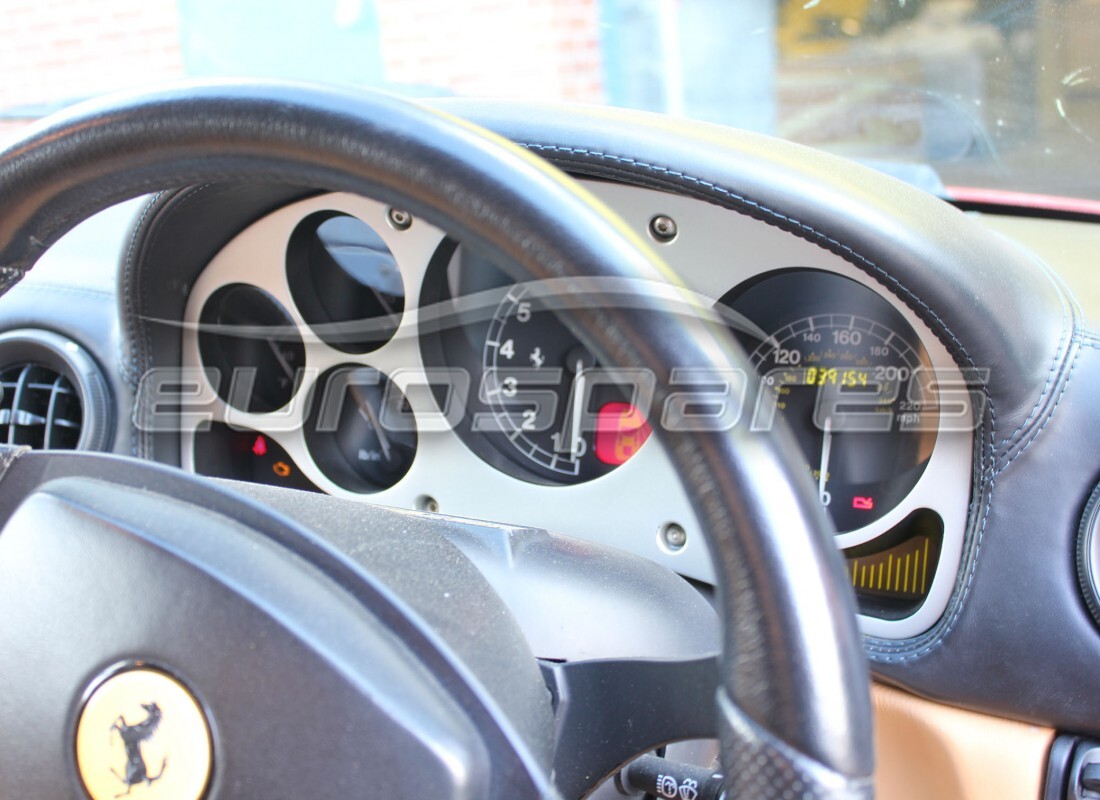 ferrari 360 modena con 39,154 miles, in preparazione per lo smantellamento di #10