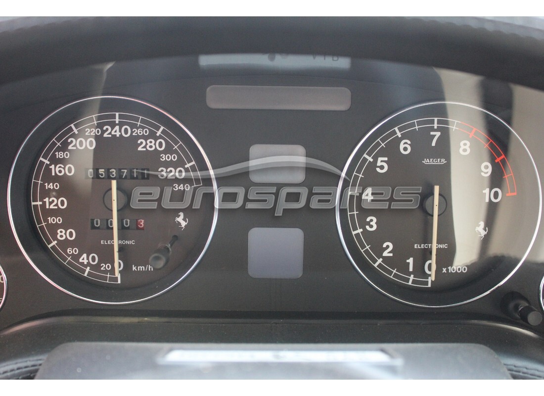 ferrari 550 maranello con 53,711 chilometri, in preparazione per lo smantellamento #7