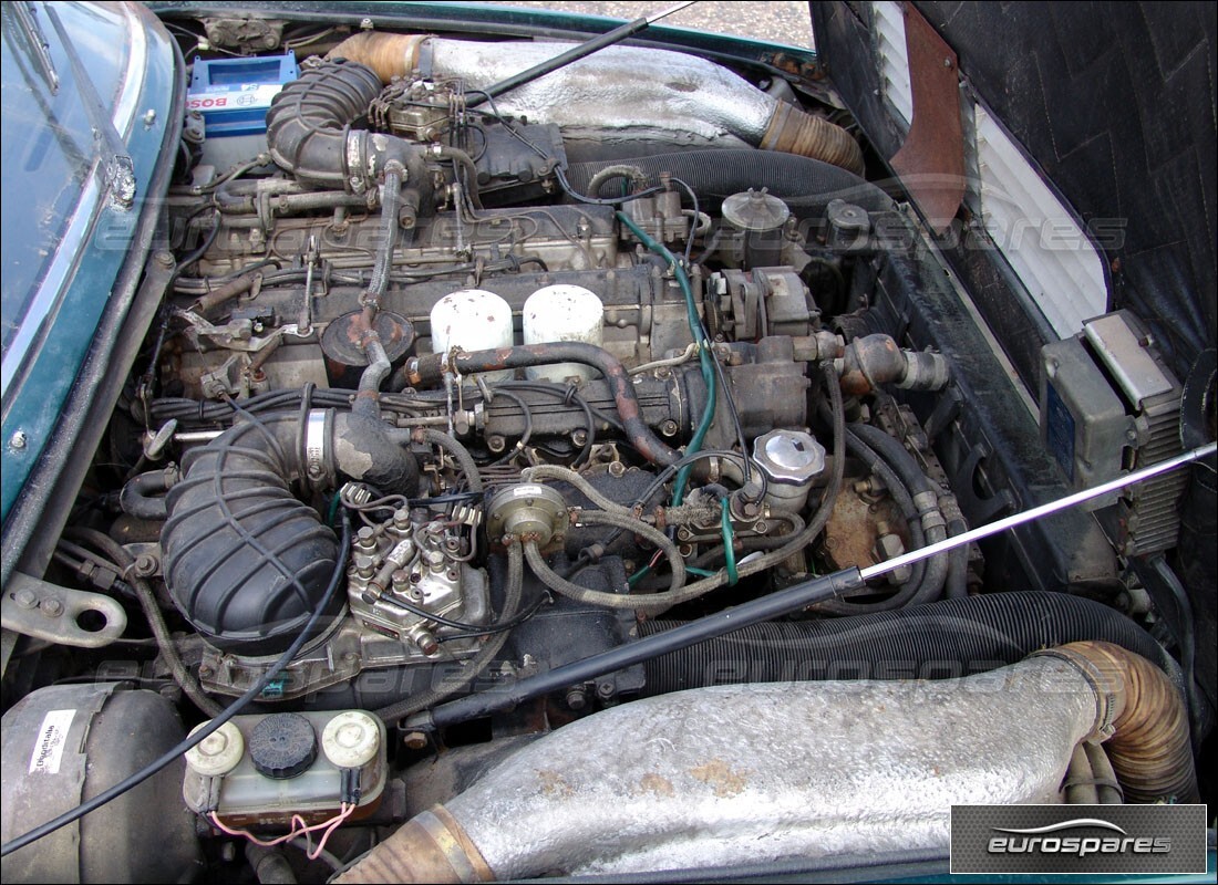 ferrari 400i (1983 mechanical) con 84,000 miles, in preparazione per lo smantellamento di #7