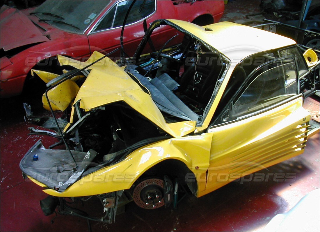 ferrari 512 tr con 27,000 miles, in preparazione per lo smantellamento di #3