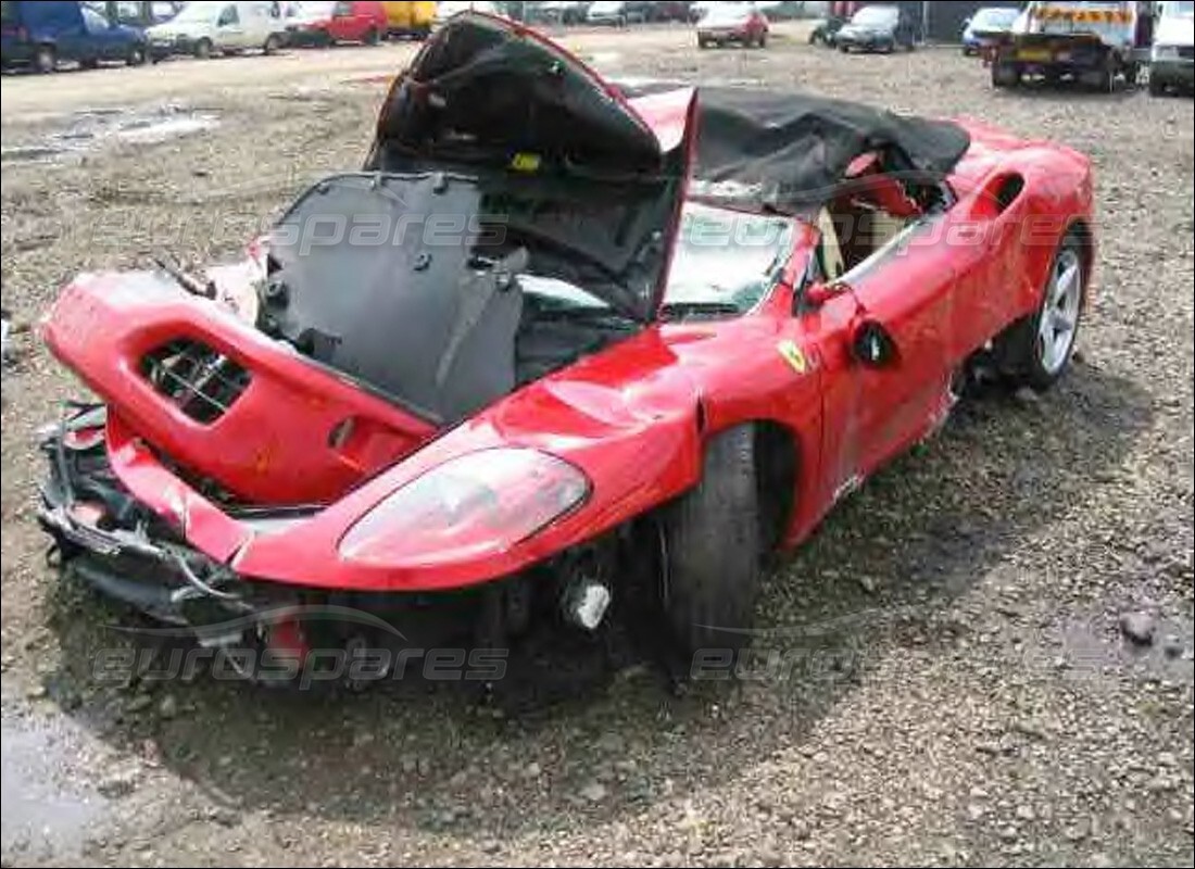 ferrari 360 spider con 4,000 miles, in preparazione per lo smantellamento di #5