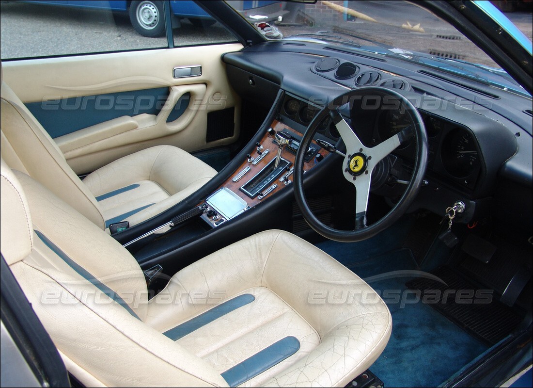ferrari 400i (1983 mechanical) con 34,048 miles, in preparazione per lo smantellamento di #5