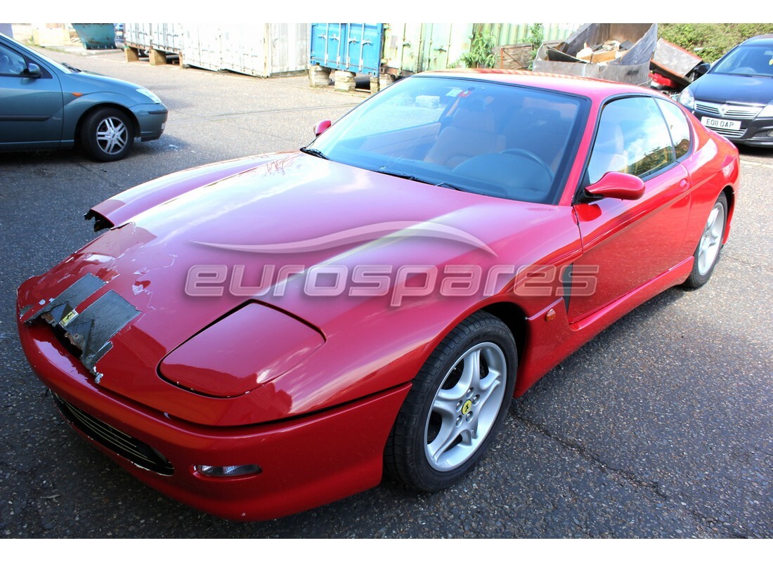 ferrari 456 m gt/m gta in preparazione per lo smantellamento presso eurospares