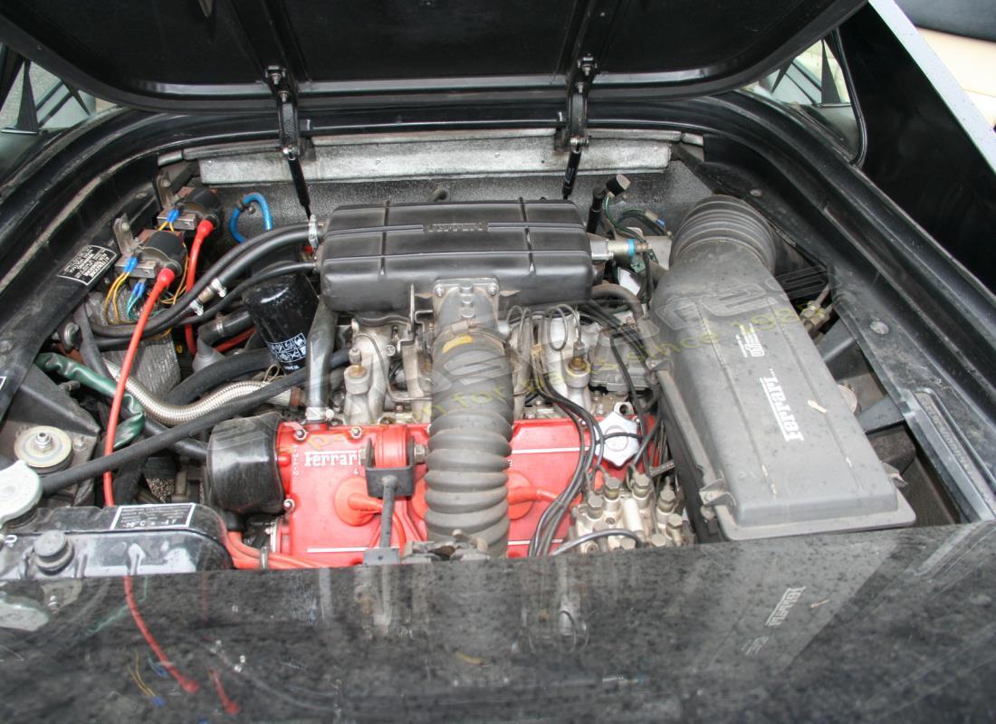 ferrari mondial 3.0 qv (1984) con 53,437 miles, in preparazione per lo smantellamento di #12