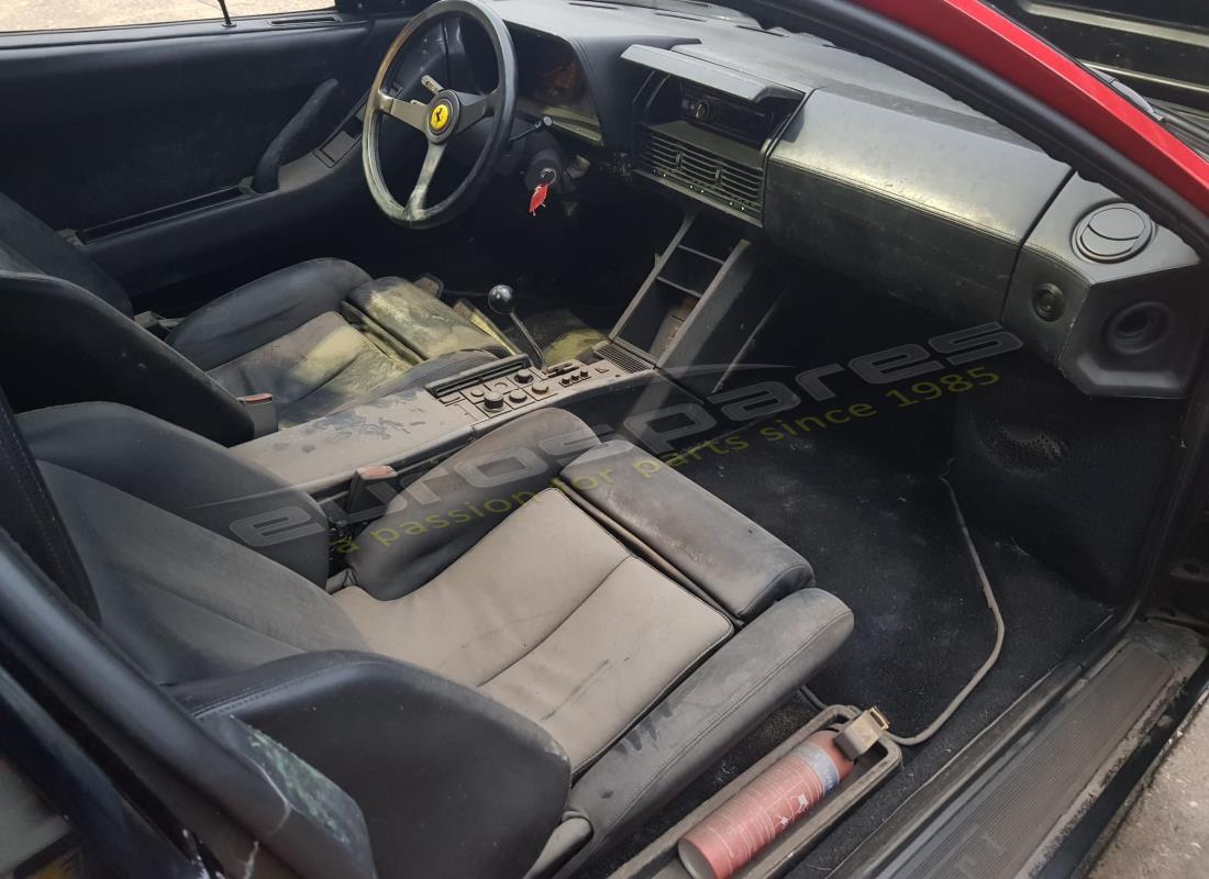 ferrari testarossa (1987) con 33,436 chilometri, in preparazione per lo smantellamento #10