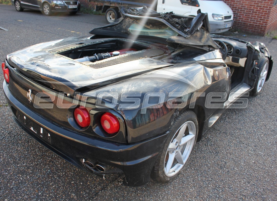 ferrari 360 spider con 29,814 miles, in preparazione per lo smantellamento di #3