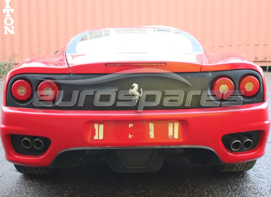 ferrari 360 modena con 33,424 miles, in preparazione per lo smantellamento di #5
