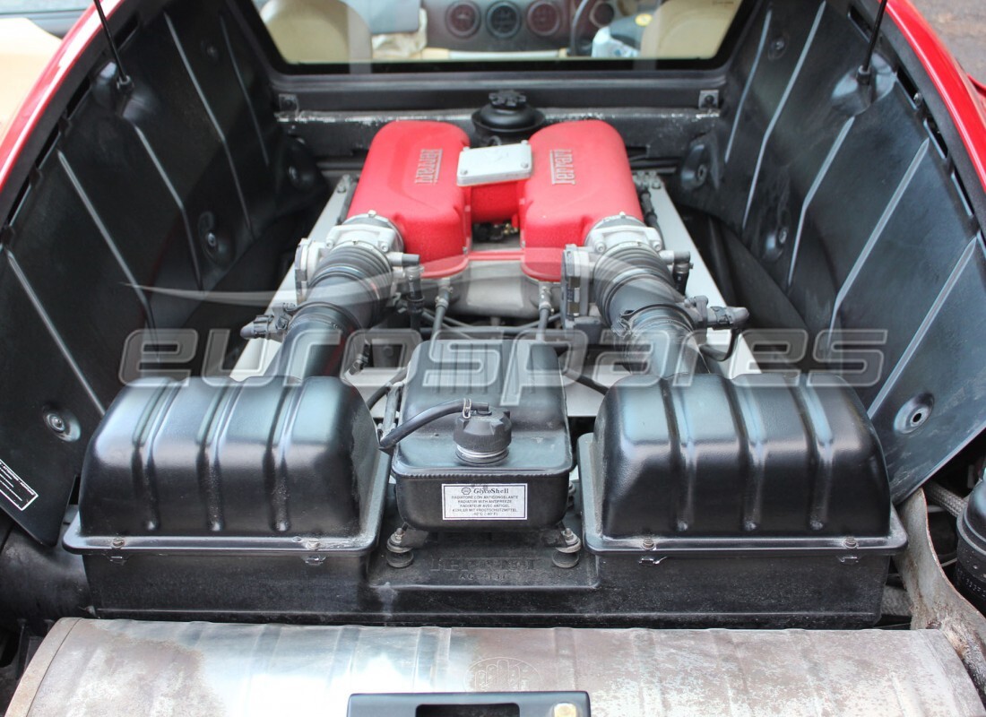 ferrari 360 modena con 33,424 miles, in preparazione per lo smantellamento di #9