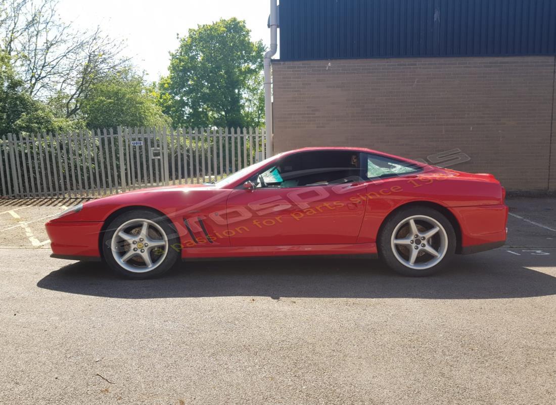 ferrari 550 maranello con 7,765 chilometri, in preparazione per lo smantellamento #2