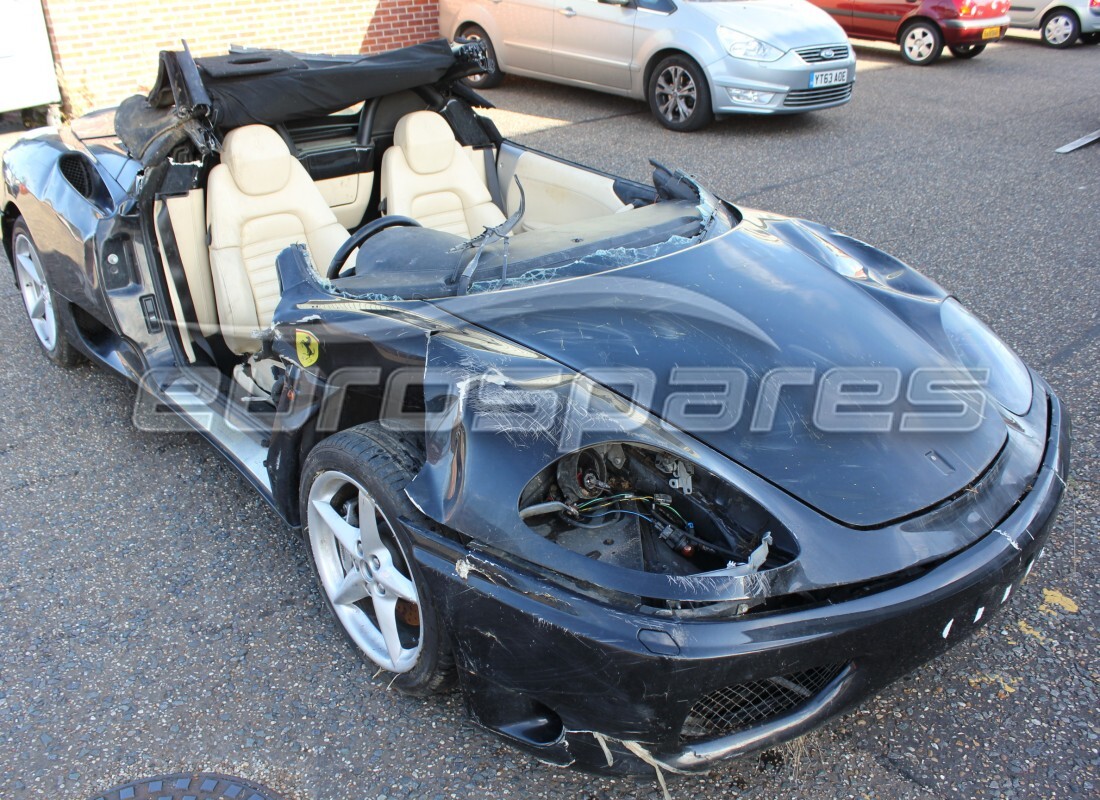 ferrari 360 spider con 29,814 miles, in preparazione per lo smantellamento di #2