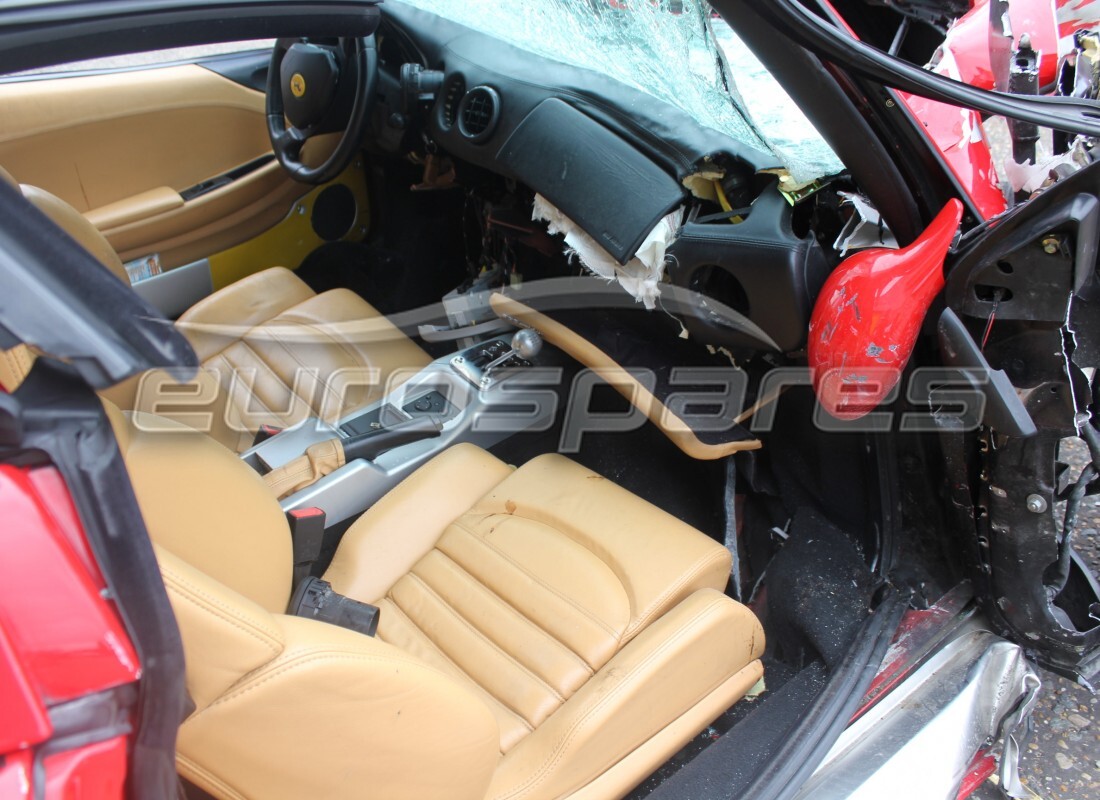 ferrari 360 spider con 23,000 chilometri, in preparazione per lo smantellamento #9