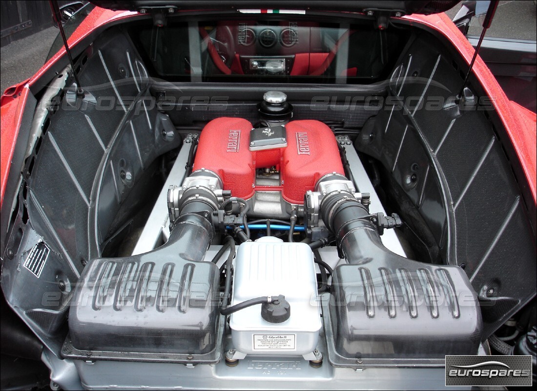 ferrari 360 modena con 3,000 chilometri, in preparazione per lo smantellamento #5