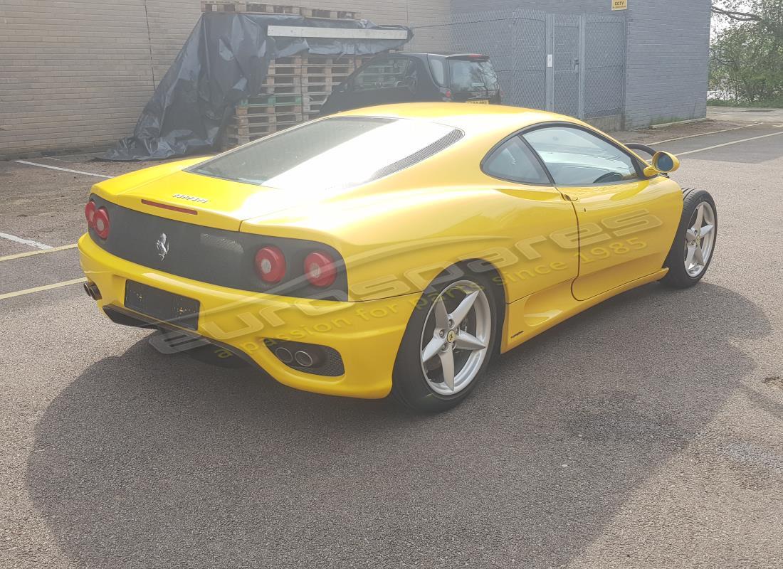 ferrari 360 modena con 39,000 miles, in preparazione per lo smantellamento di #5