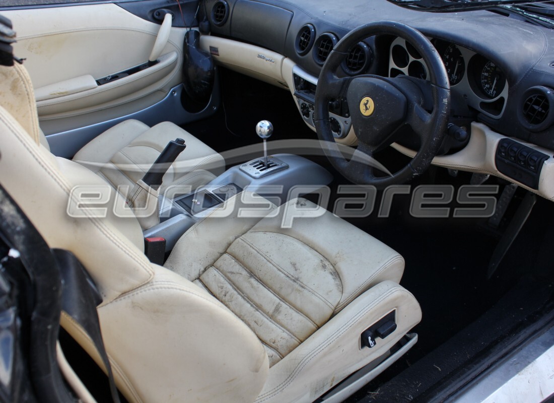 ferrari 360 spider con 29,814 miles, in preparazione per lo smantellamento di #5