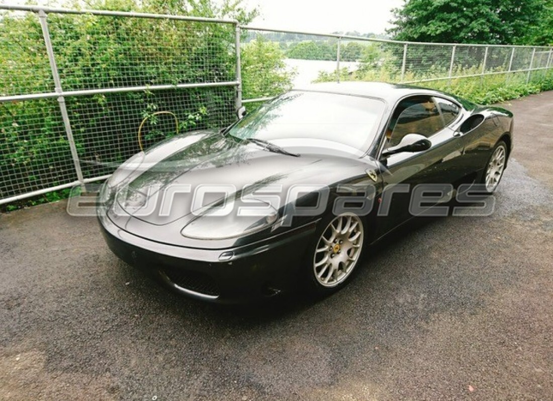 ferrari 360 modena con 42,000 chilometri, in preparazione per lo smantellamento #1