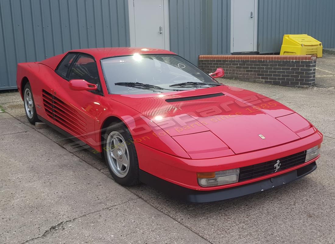 ferrari testarossa (1987) con 33,436 chilometri, in preparazione per lo smantellamento #7
